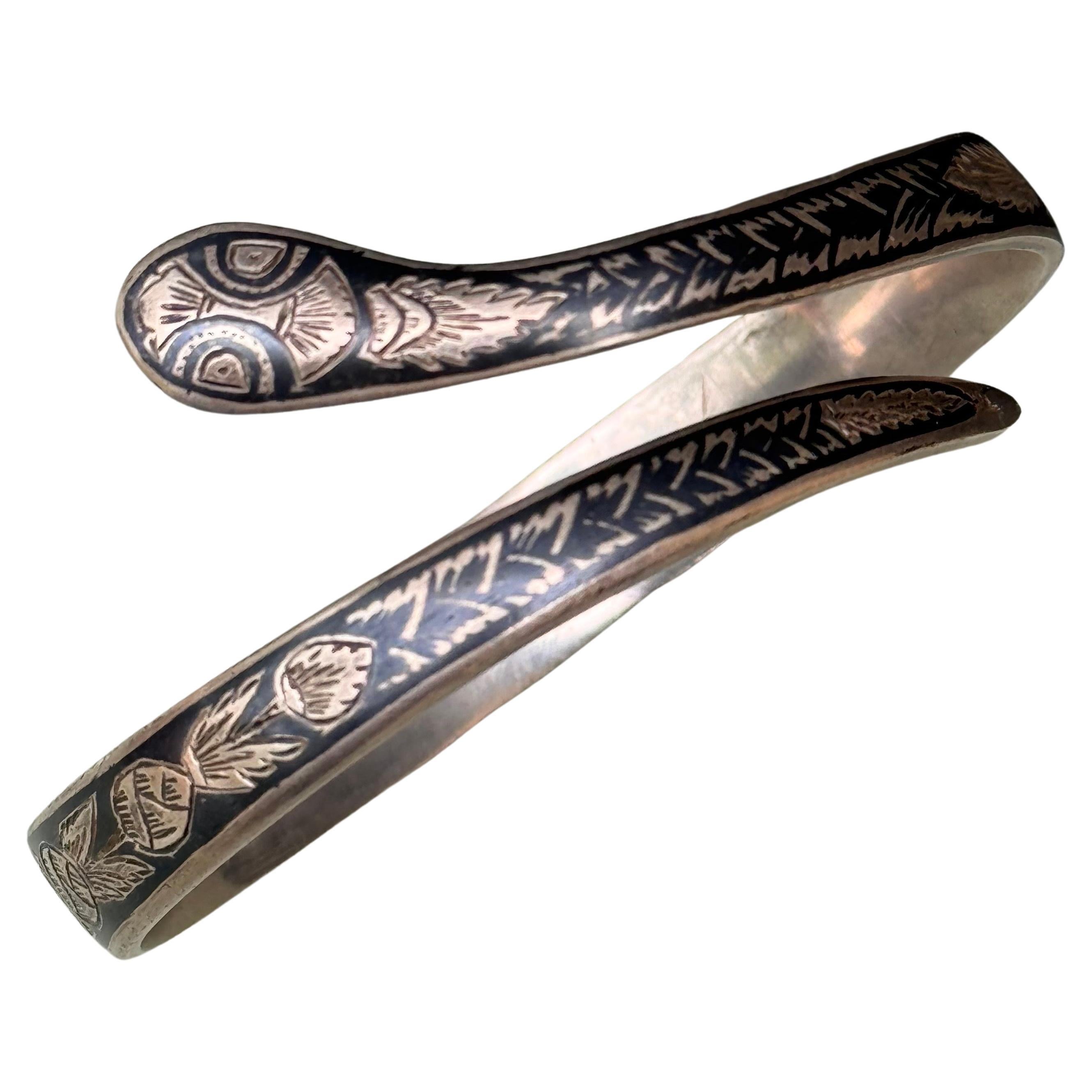 Coiled Snake Armlet bangle For Sale