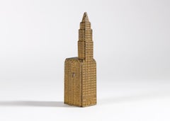 Coin Bank in the Shape of the Woolworth Building