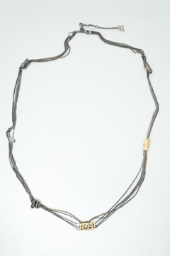 Coin Chain Necklace Sterling Silver Brass Clover Cuba Star J Dauphin
