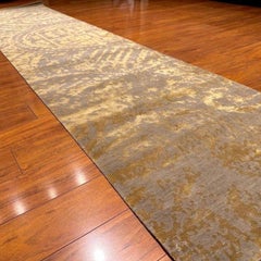 Coin Hand-Knotted Runner Rug – 2'8" x 12'