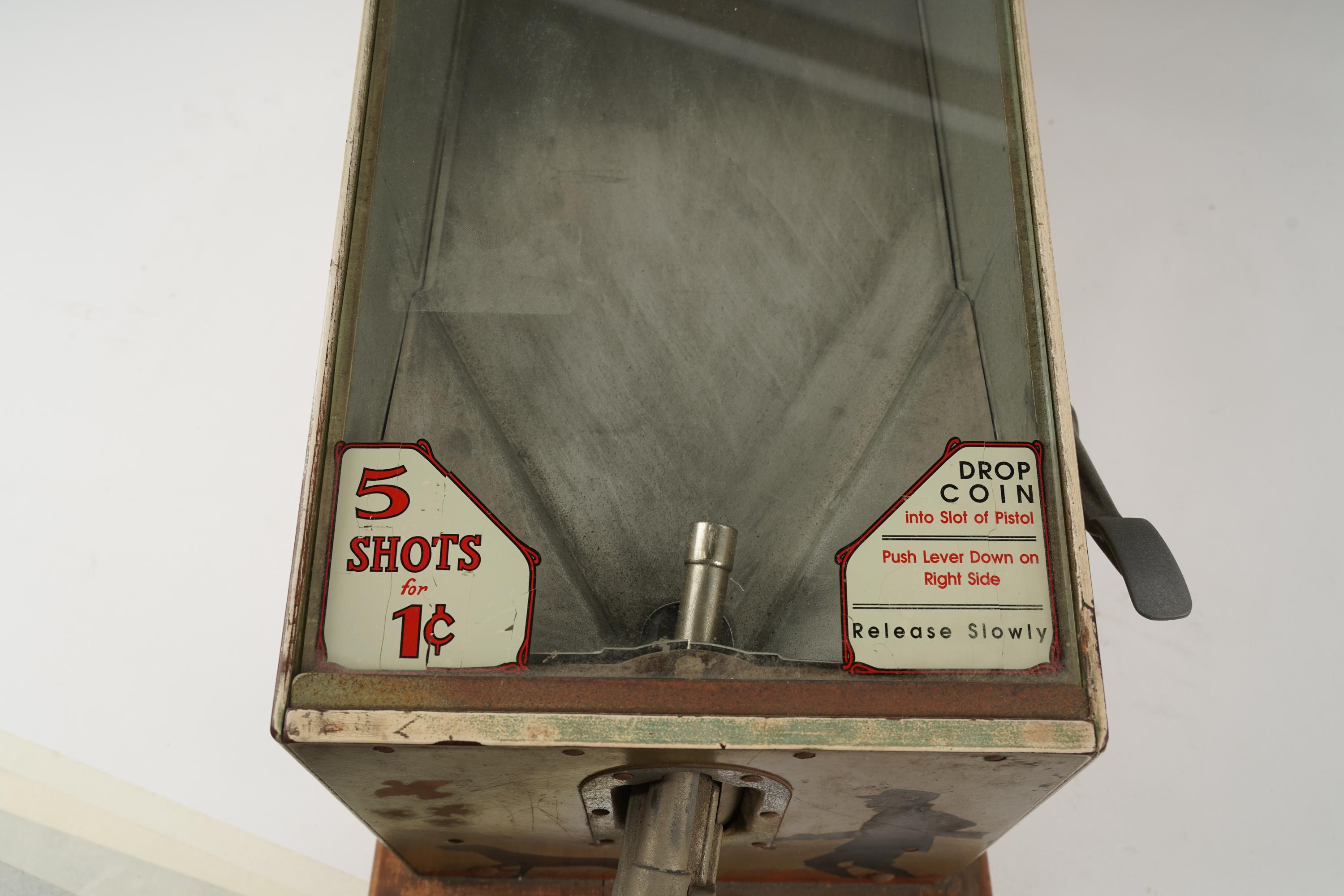 Adirondack Coin-Op Challenger Shooting Gallery game For Sale