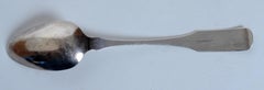 Coin Silver Serving Spoon by Shepherd & Boyd, Abany, NY in the Fiddle Pattern