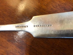 Coin Silver Serving Spoons Marked J.Fries "Standard" Philadelphia
