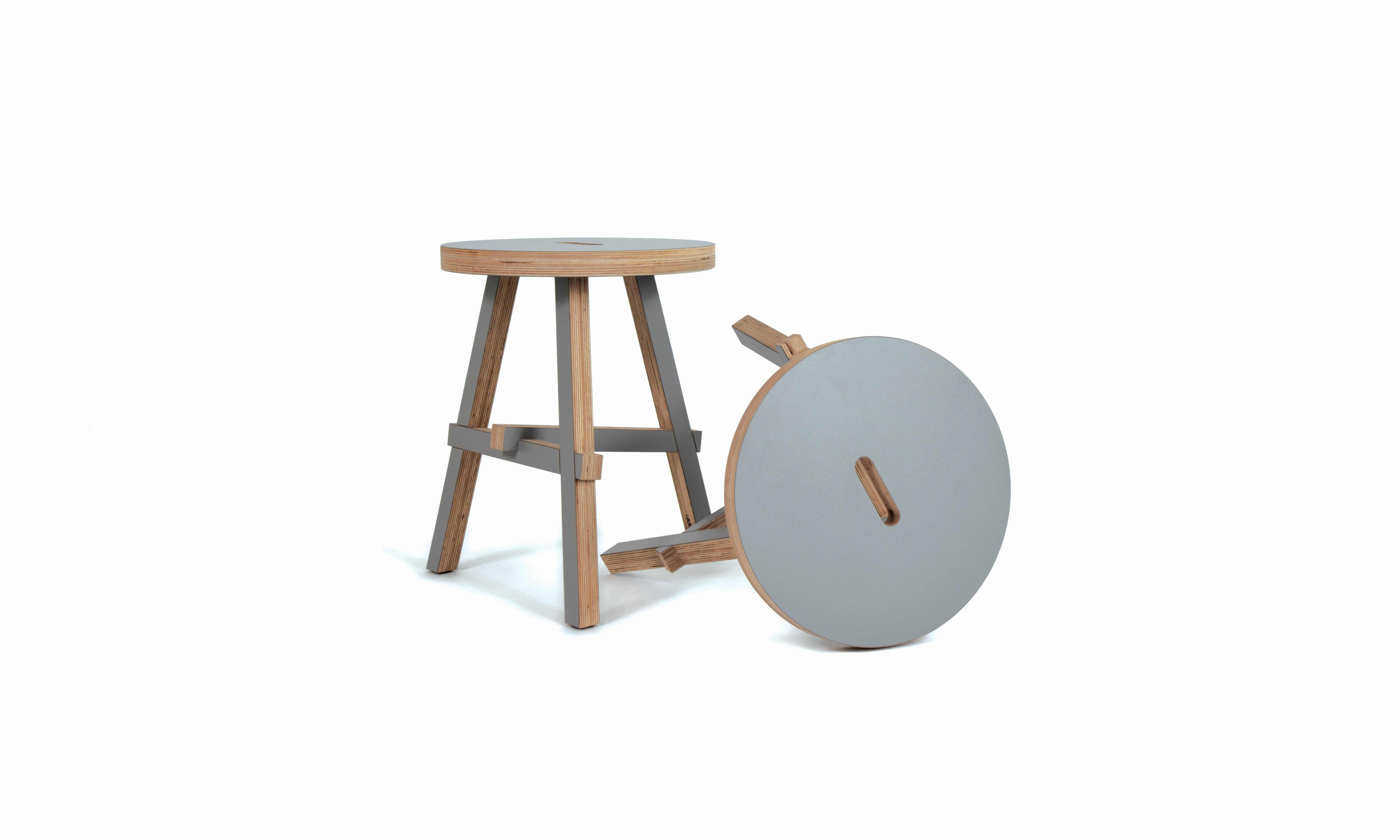 Other Coin Slot Gulden Stool by Studio Pin For Sale