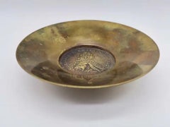 Coin tray, brass, Carl Auböck Vienna, Austria