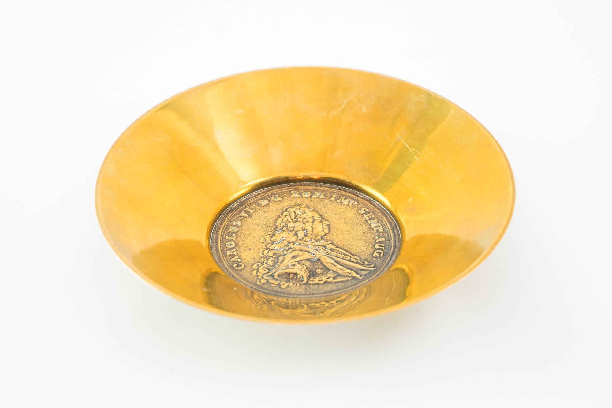 Coin-Tablett von Carl Aubck (Moderne der Mitte des Jahrhunderts) im Angebot