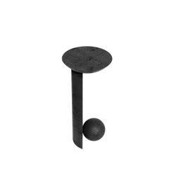 Tavolino scultoreo Coito in legno duro tropicale di Pedro Paulo Venzon