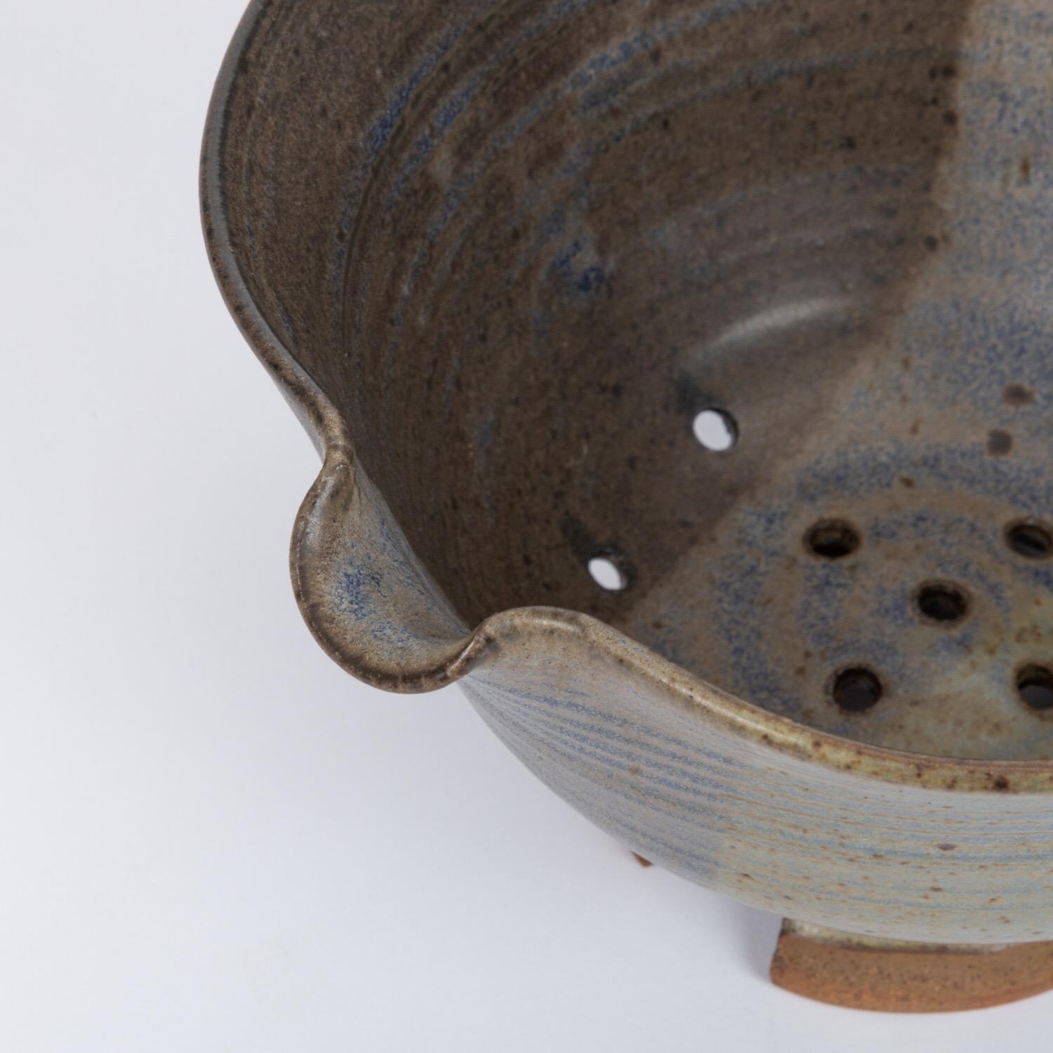 Colander Style Studio Pottery Bowl 4