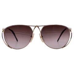 Colani Design Vintage Gold Metal Mint 1002 Sunglasses 57/16 140mm