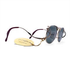 Colani Design Vintage Gold Metal Mint 1055 Sunglasses 55/16 135mm