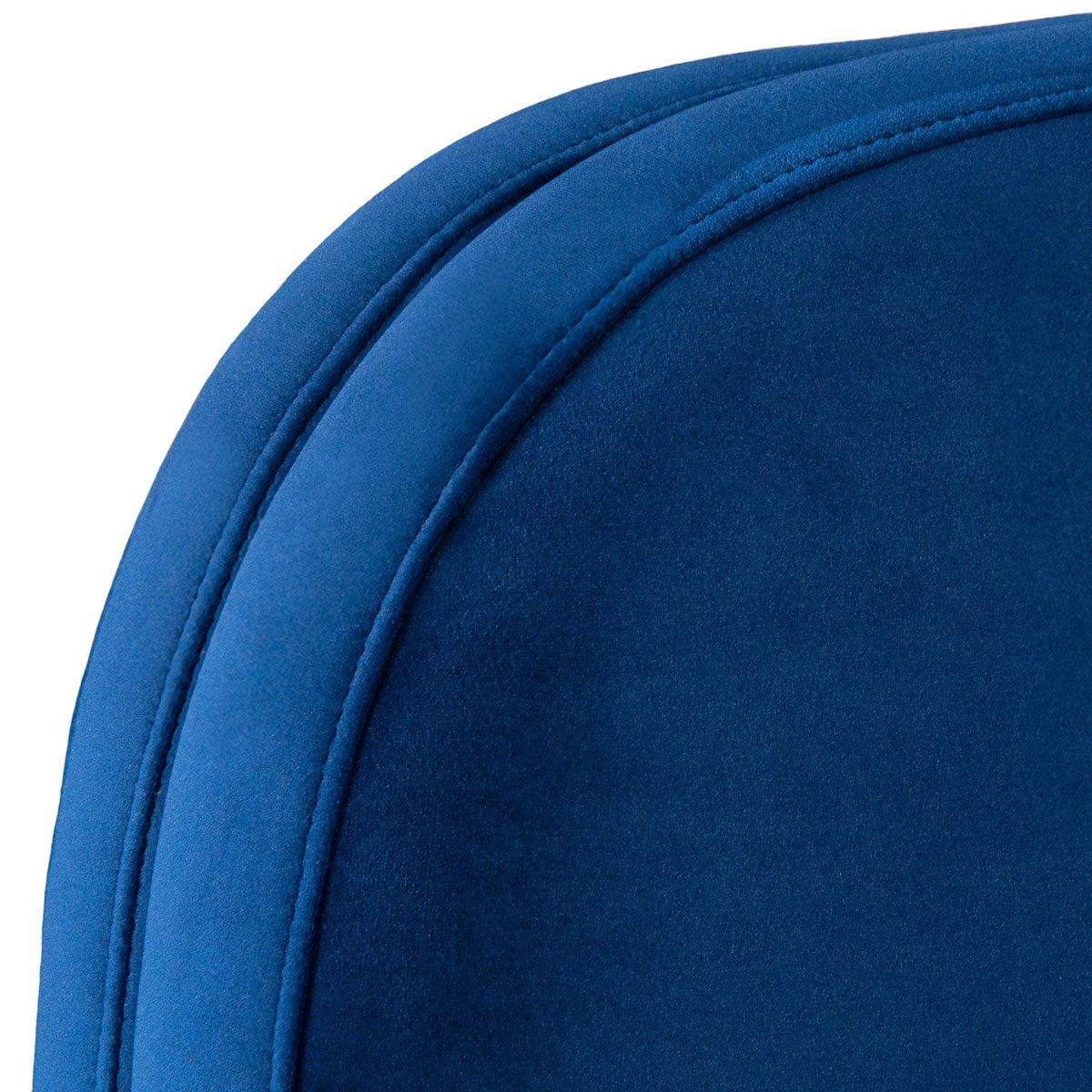cobalt blue accent chair