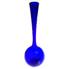 Colbolt Blue MCM Vase Attributed to Arthur Percy for Gullaskrut