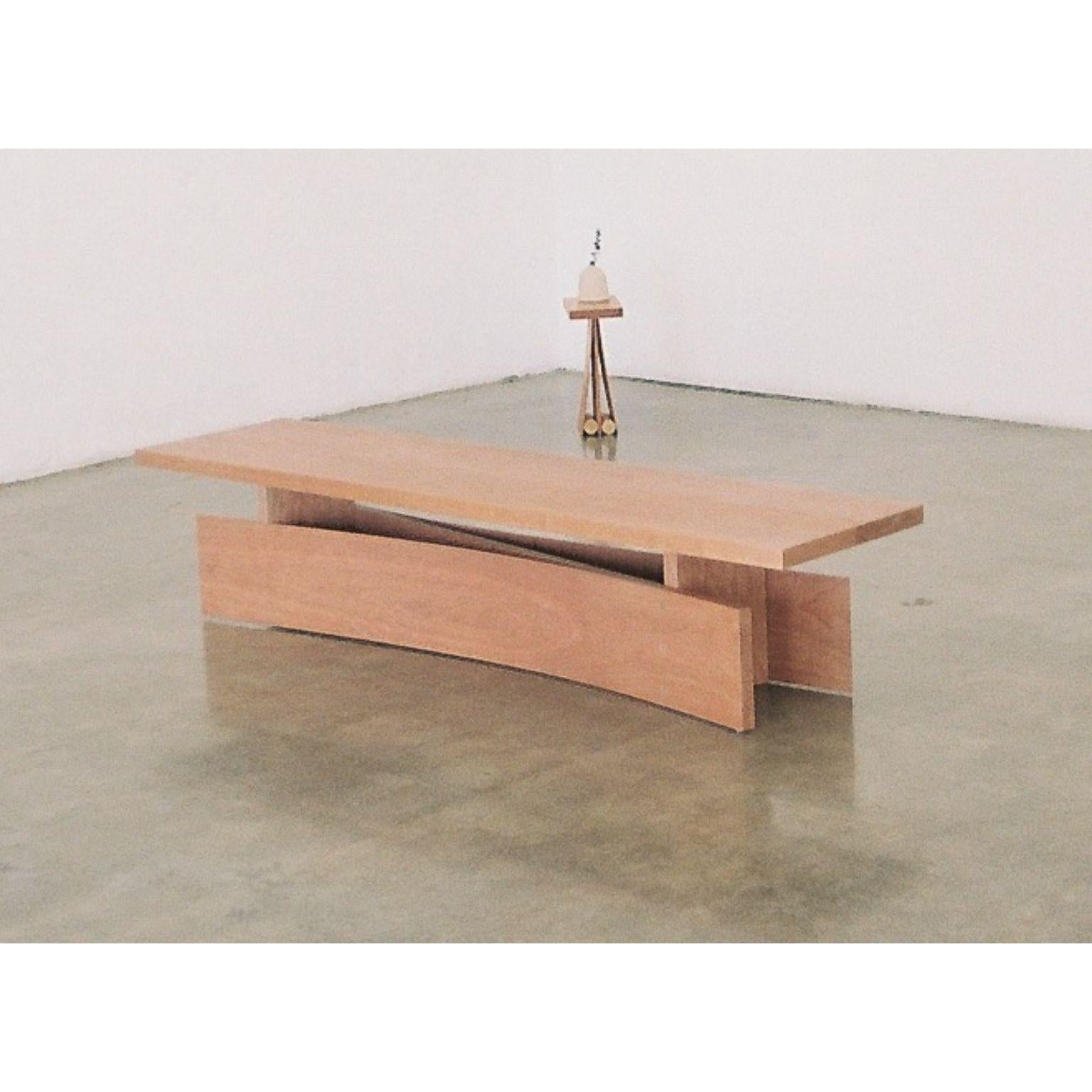 Post-Modern Cold Bent Bench by Nick Pourfard For Sale
