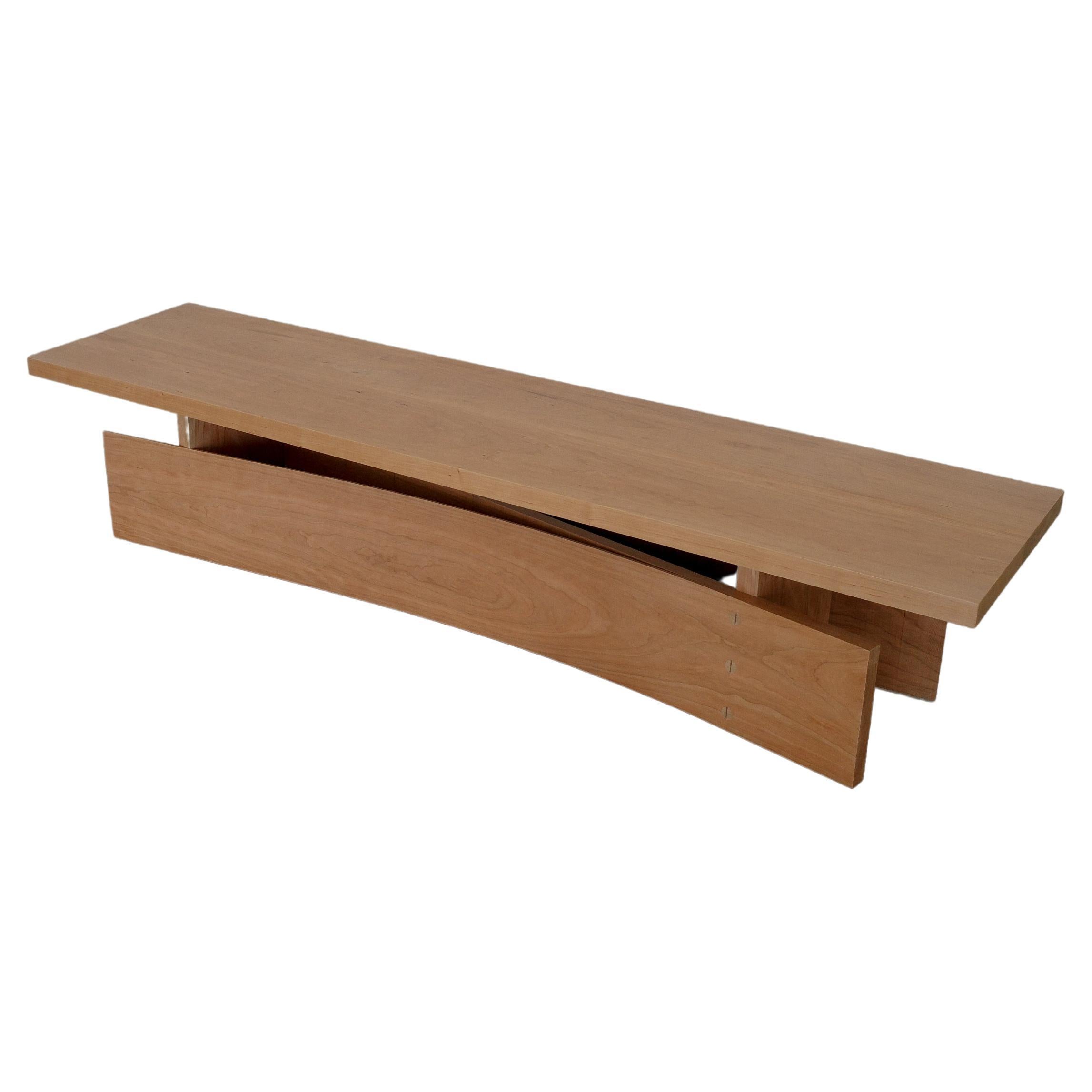 Cold Bent Bench by Nick Pourfard For Sale