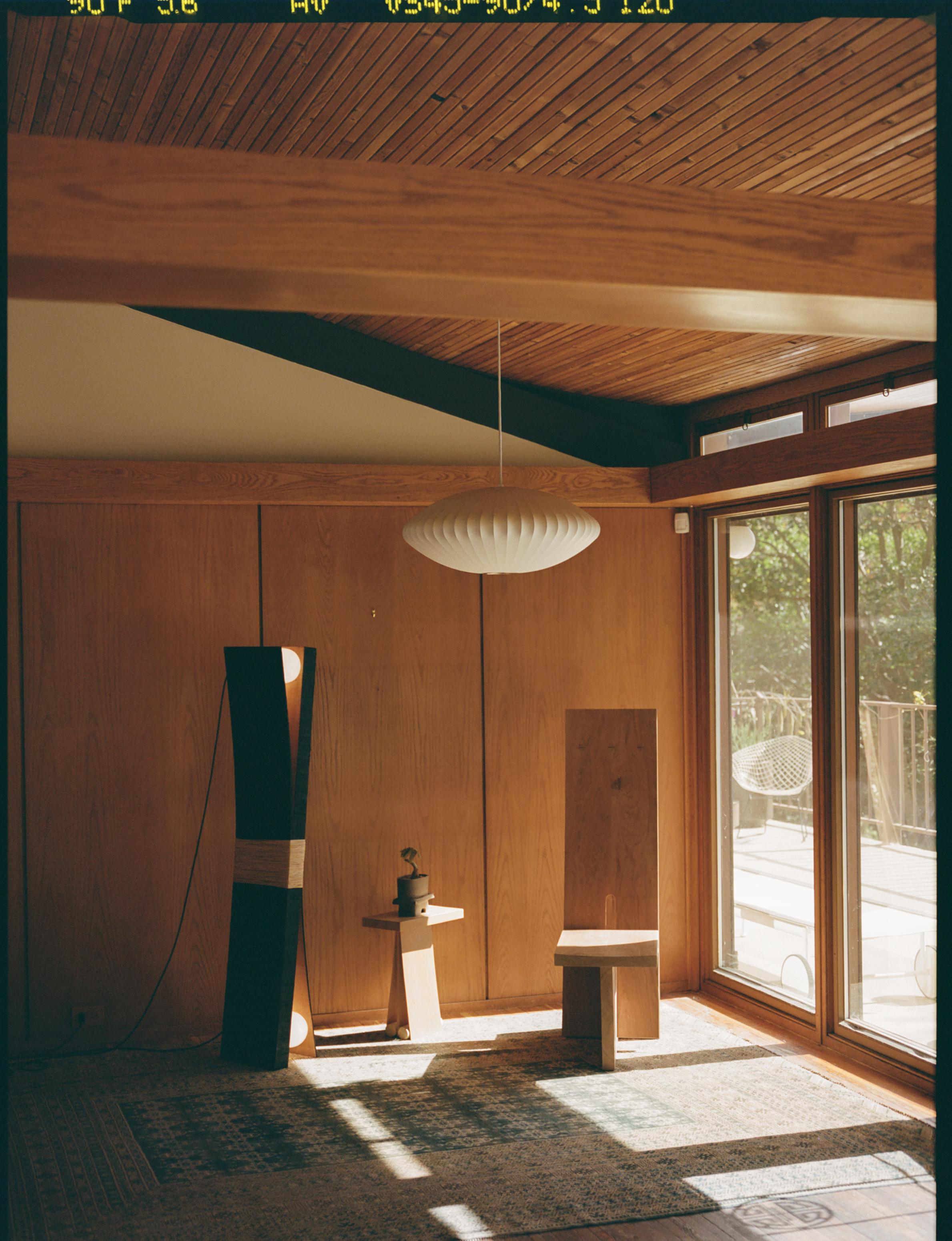 Américain Table d'appoint pliée à froid par Nick Pourfard en vente