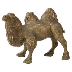 Cold Cast Bronze Camel, French, 20th Century