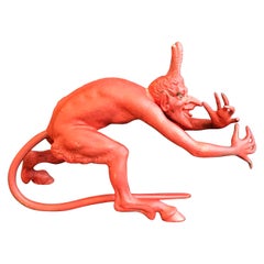 Cold Painted Austrian Bronze Devil, Attributed to Bergman
