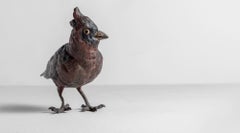 Cold Painted Bronze Bird