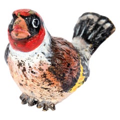 Cold Painted Bronze Bird