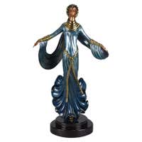 Cold Painted Limited Edition Bronze Figure 
