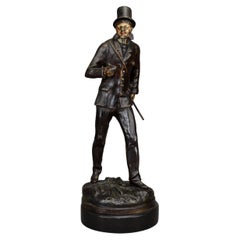 Cold Painted Spelter Figure of a Dapper Gent