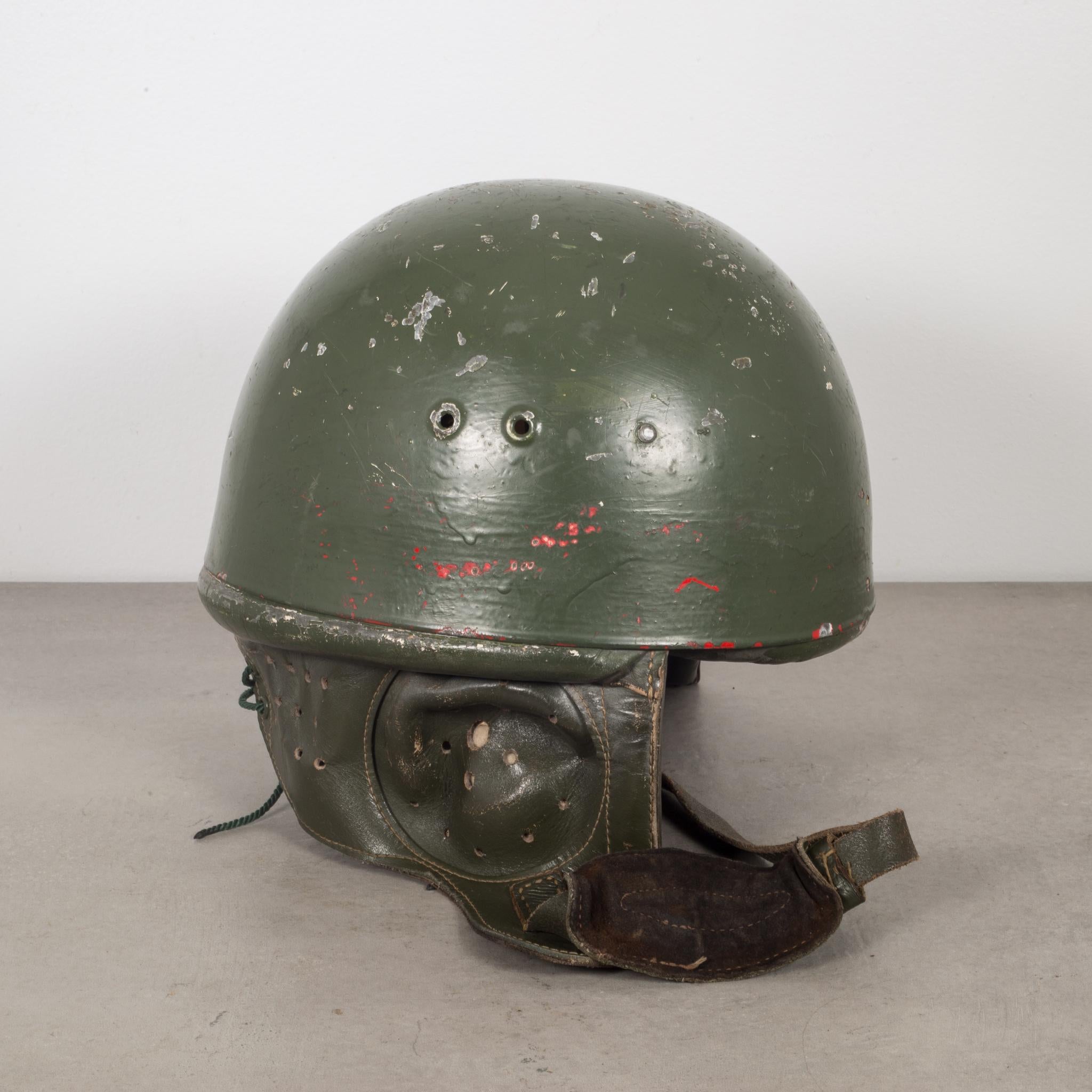 old war helmets