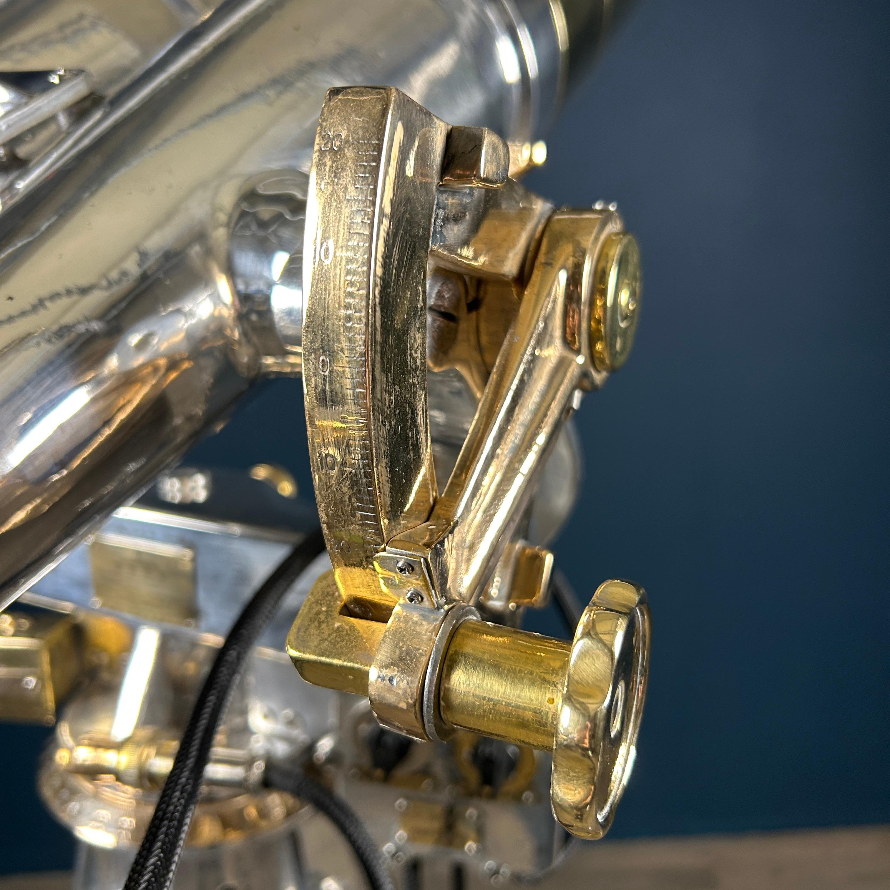 Agence de défense japonaise de la guerre froide Jumelles 20x 120 avec contrôle de l'éclairage en vente 3