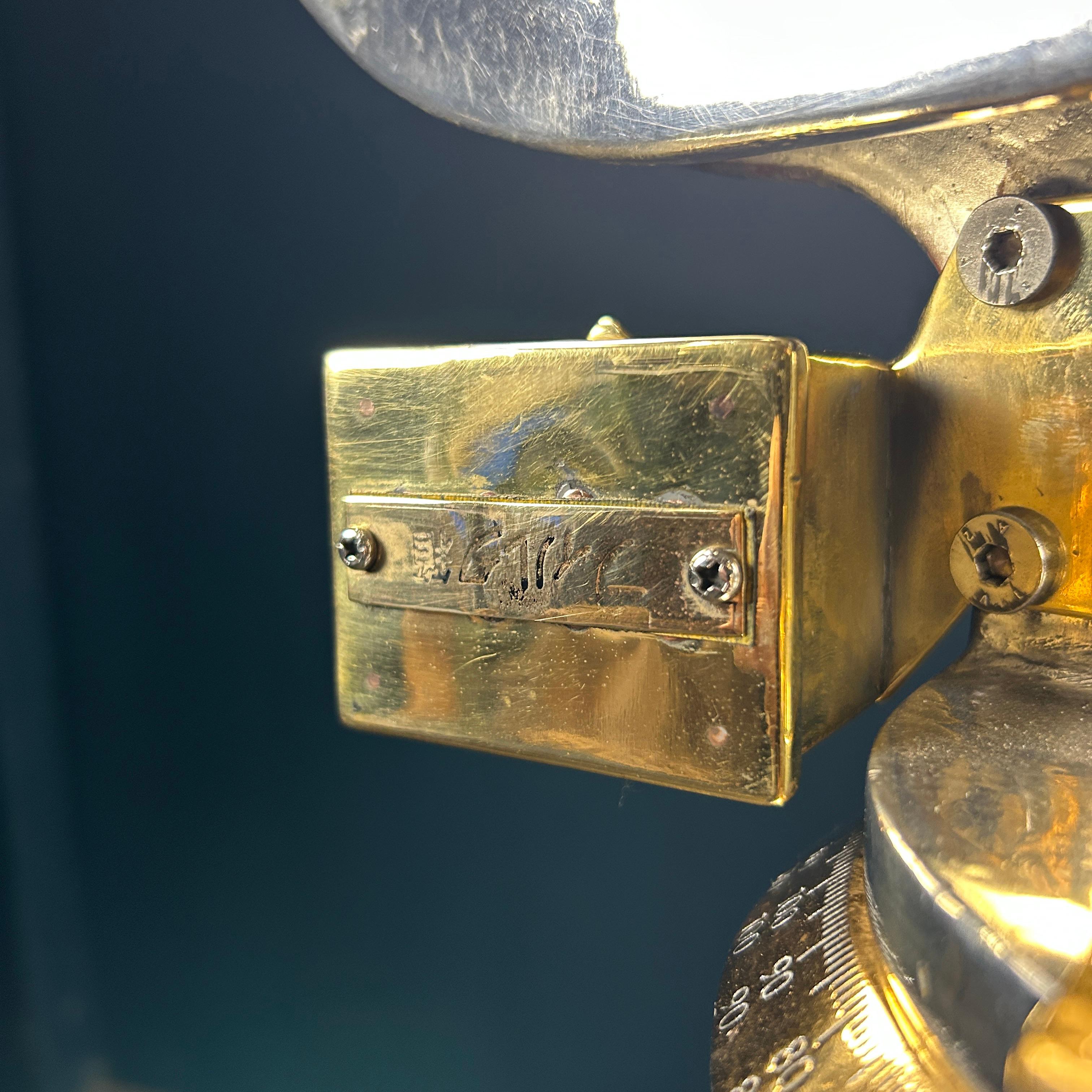 Agence de défense japonaise de la guerre froide Jumelles 20x 120 avec contrôle de l'éclairage en vente 5