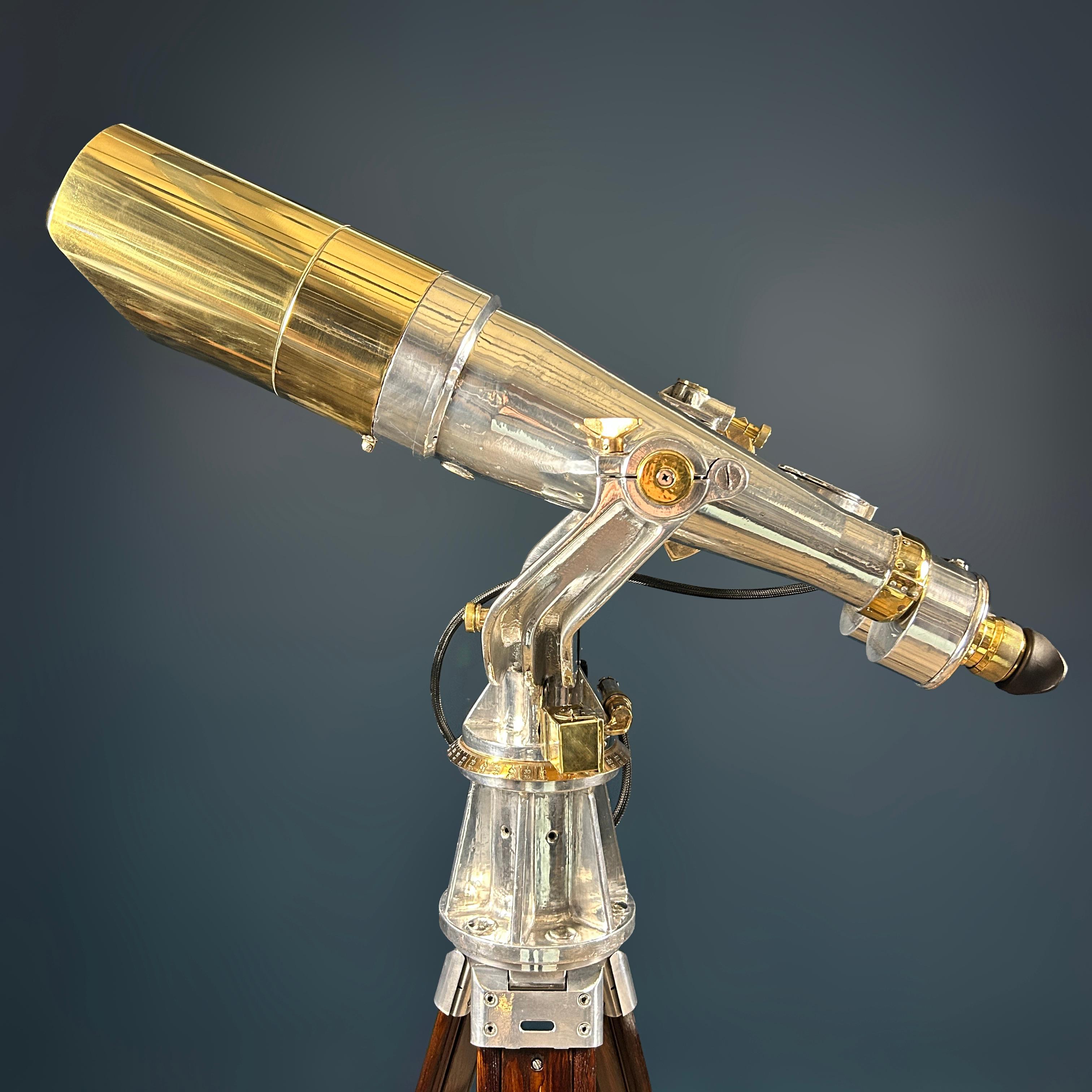 Agence de défense japonaise de la guerre froide Jumelles 20x 120 avec contrôle de l'éclairage en vente 10