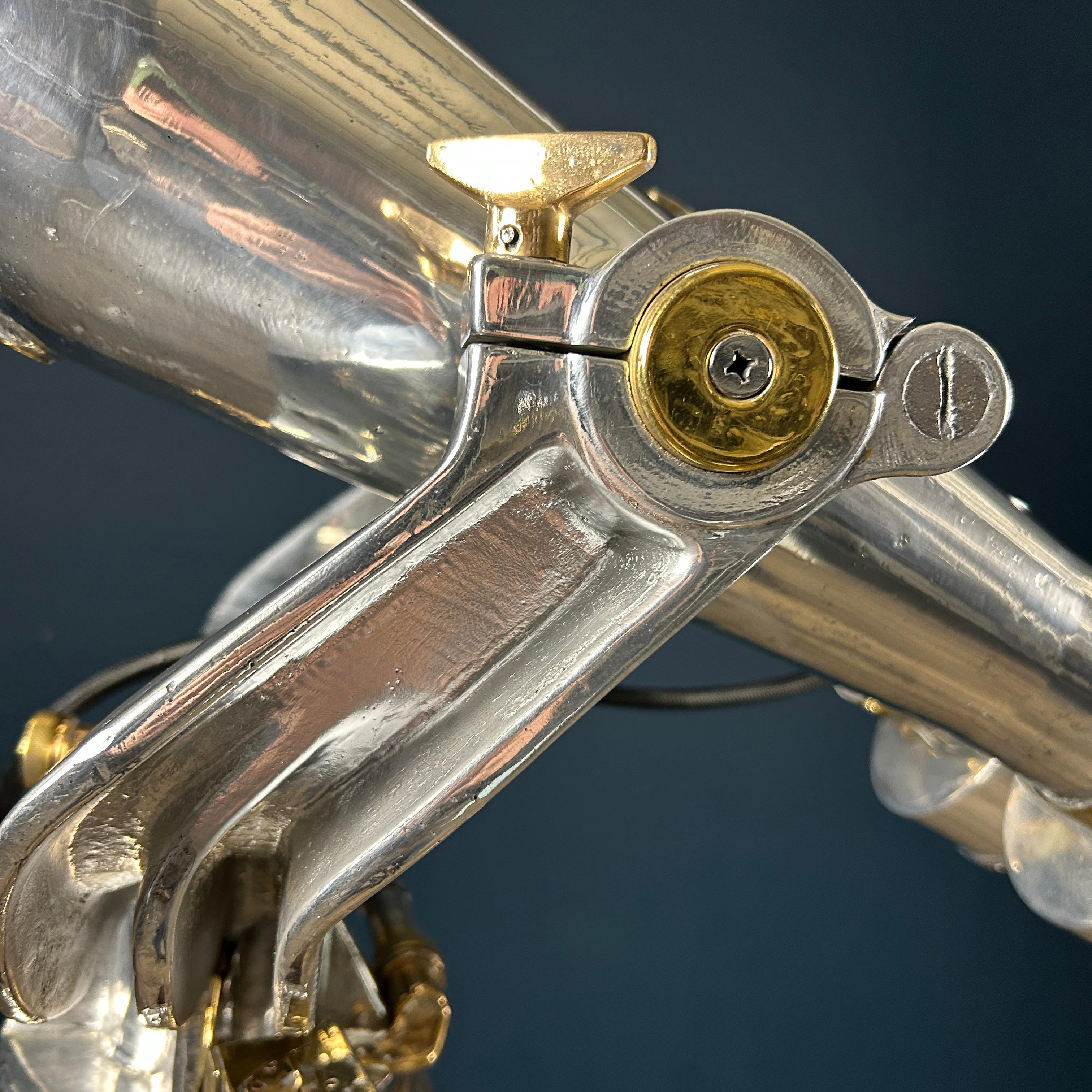 Agence de défense japonaise de la guerre froide Jumelles 20x 120 avec contrôle de l'éclairage en vente 11