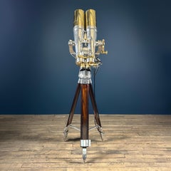 Cold War Japanese Defence Agency 20x 120 Binoculars with Illumination Control