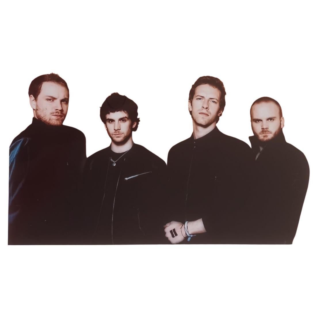 Coldplay Signed Colour Photograph For Sale