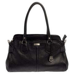 Cole Haan Black Leather Tote