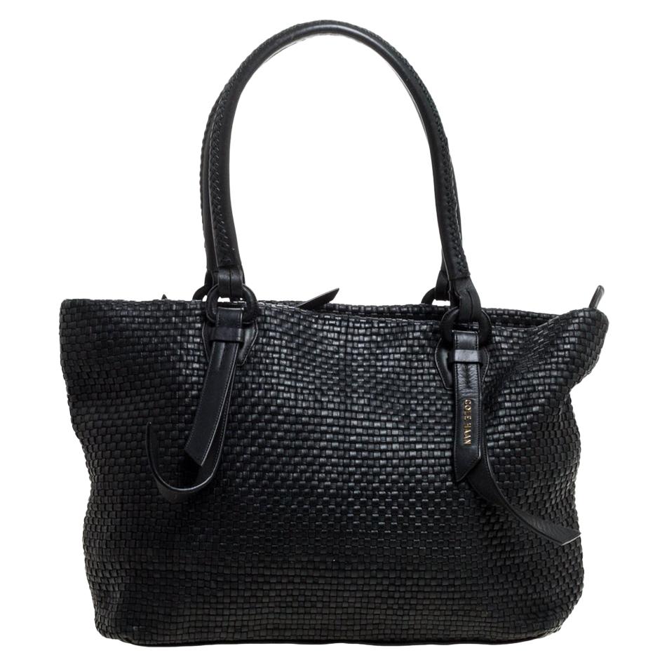 Cole Haan black purse | Black purses, Cole haan purses, Black leather purse