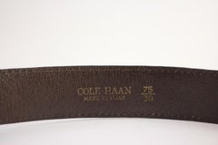 Cole Haan Brown Crocodile 84cha104 Belt