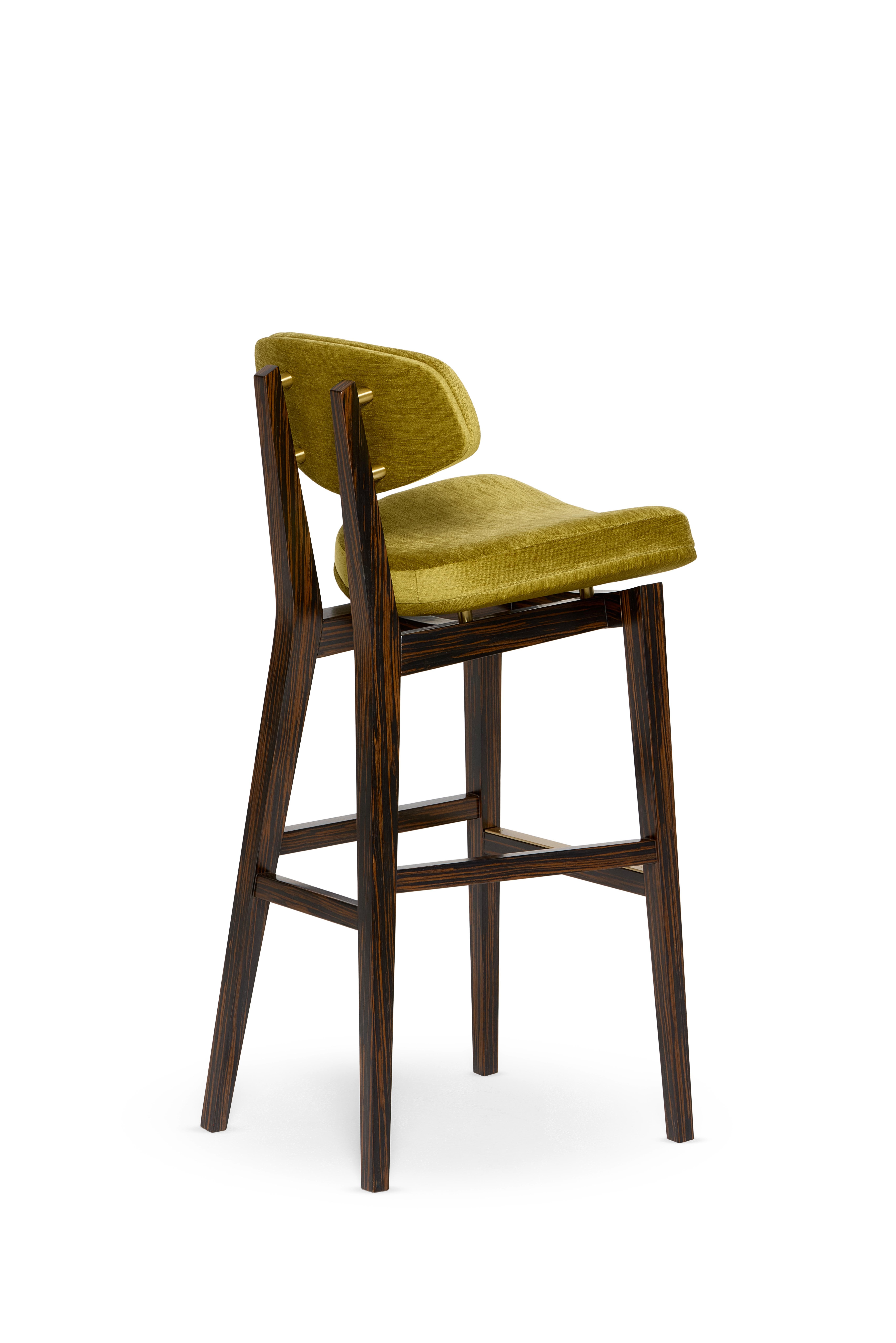 Portuguese Coleman Bar Stool by Munna For Sale