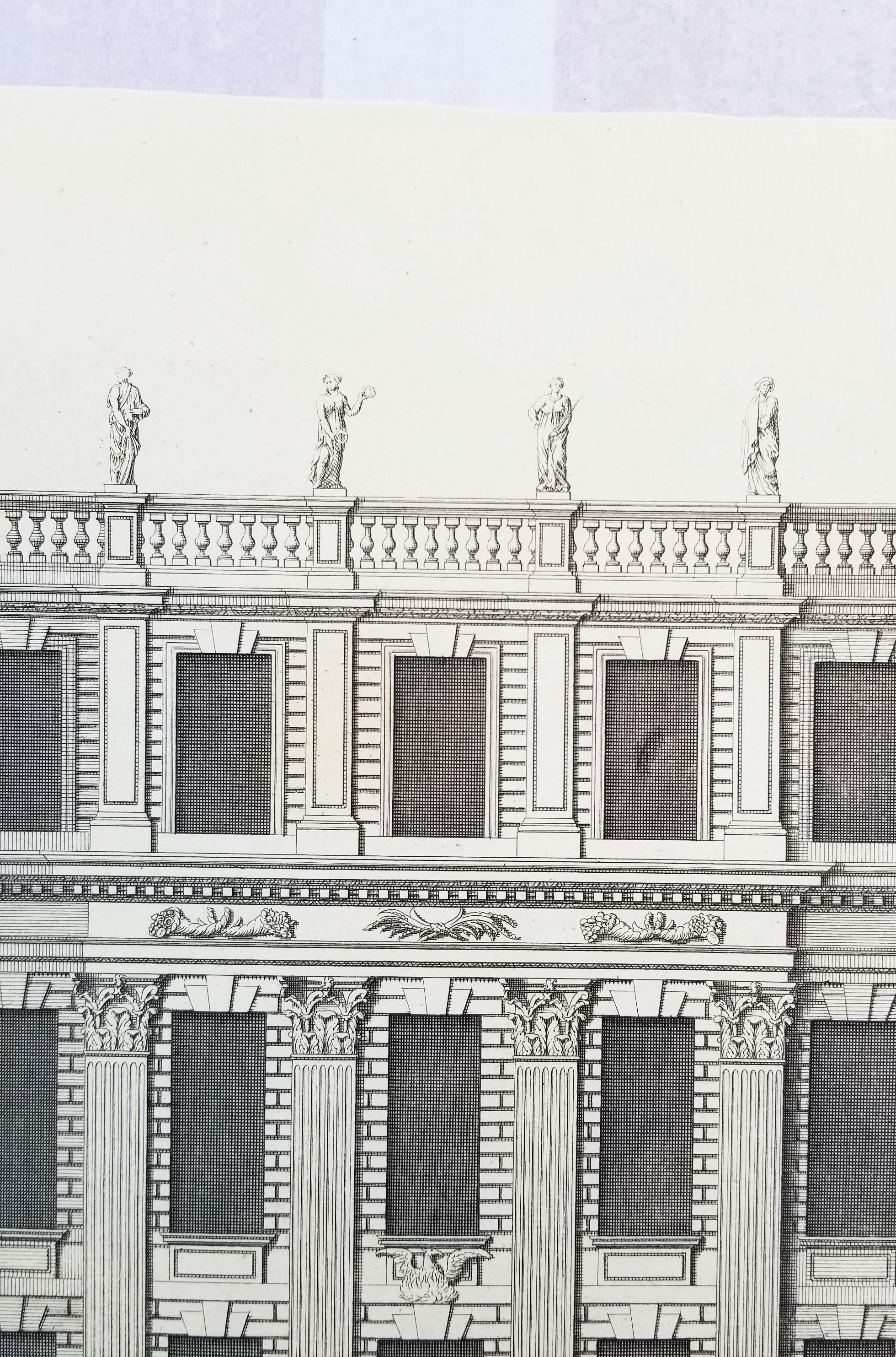 Powis House en Ormond Street Londres /// Grabado 