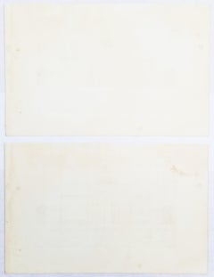 Conjunto de dos grabados de "Vitruvius Britannicus" de Campbell /// Arquitectura