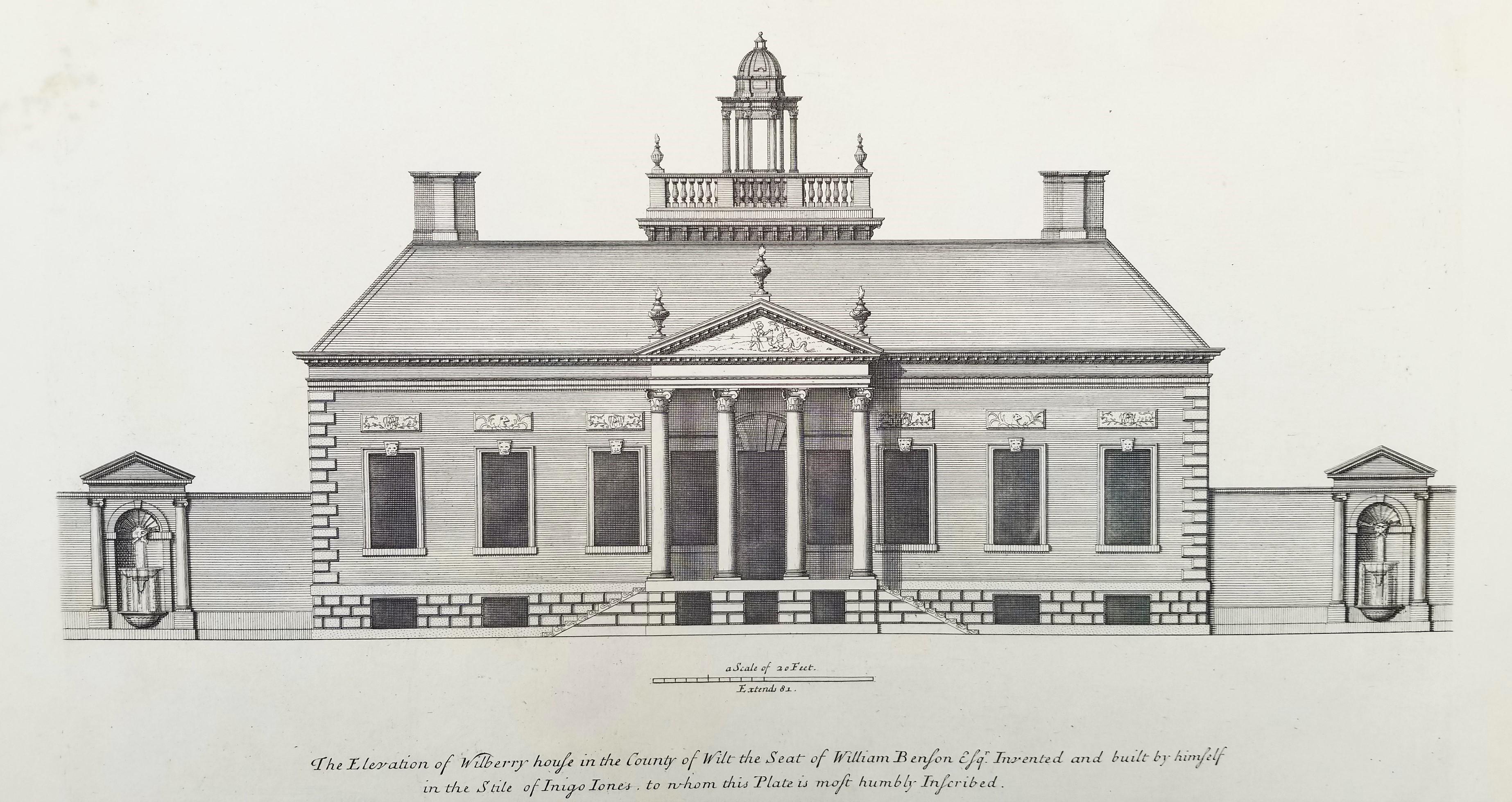 Set of Two Engravings from Campbell's 