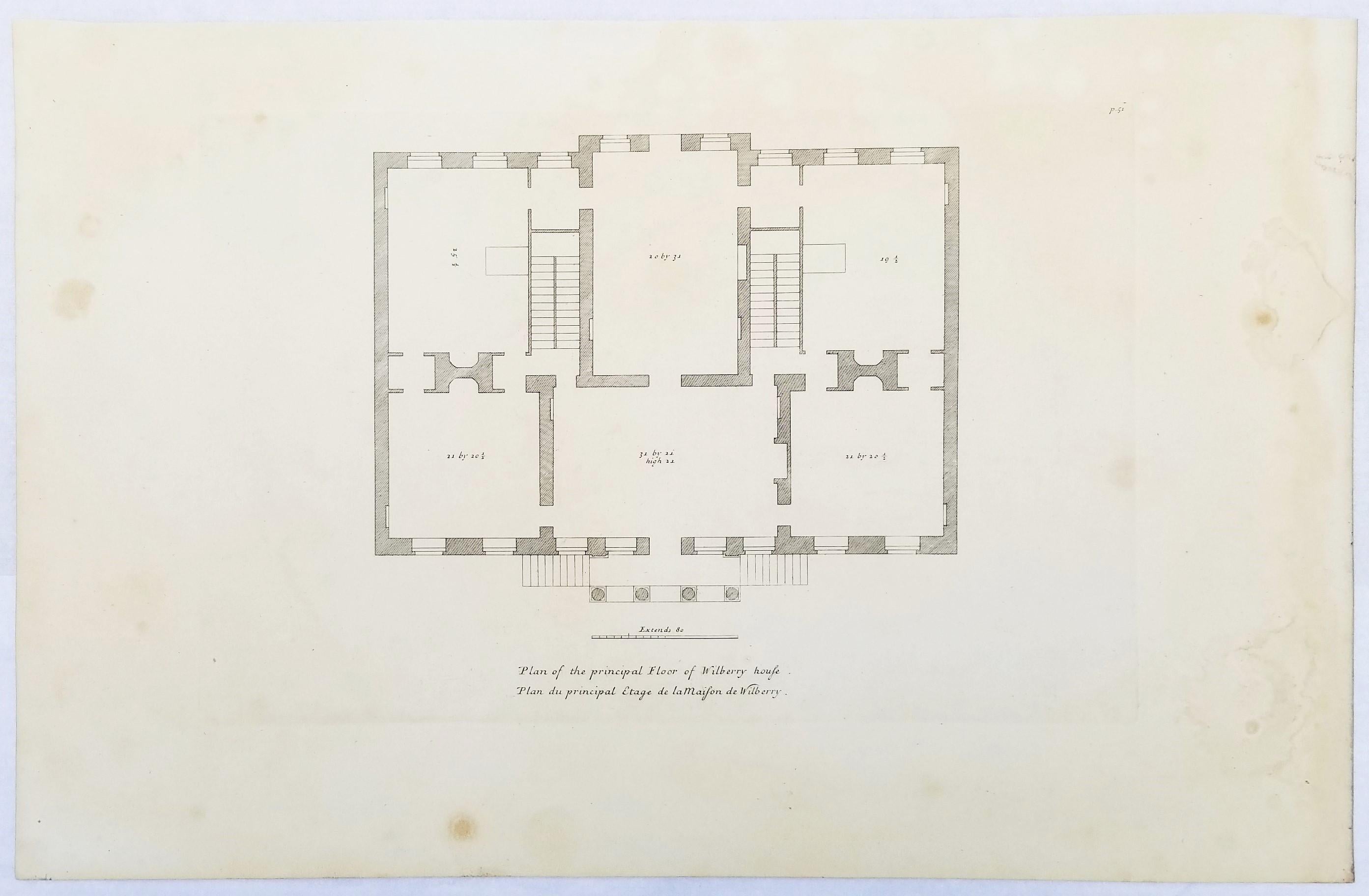 Set of Two Engravings from Campbell's 