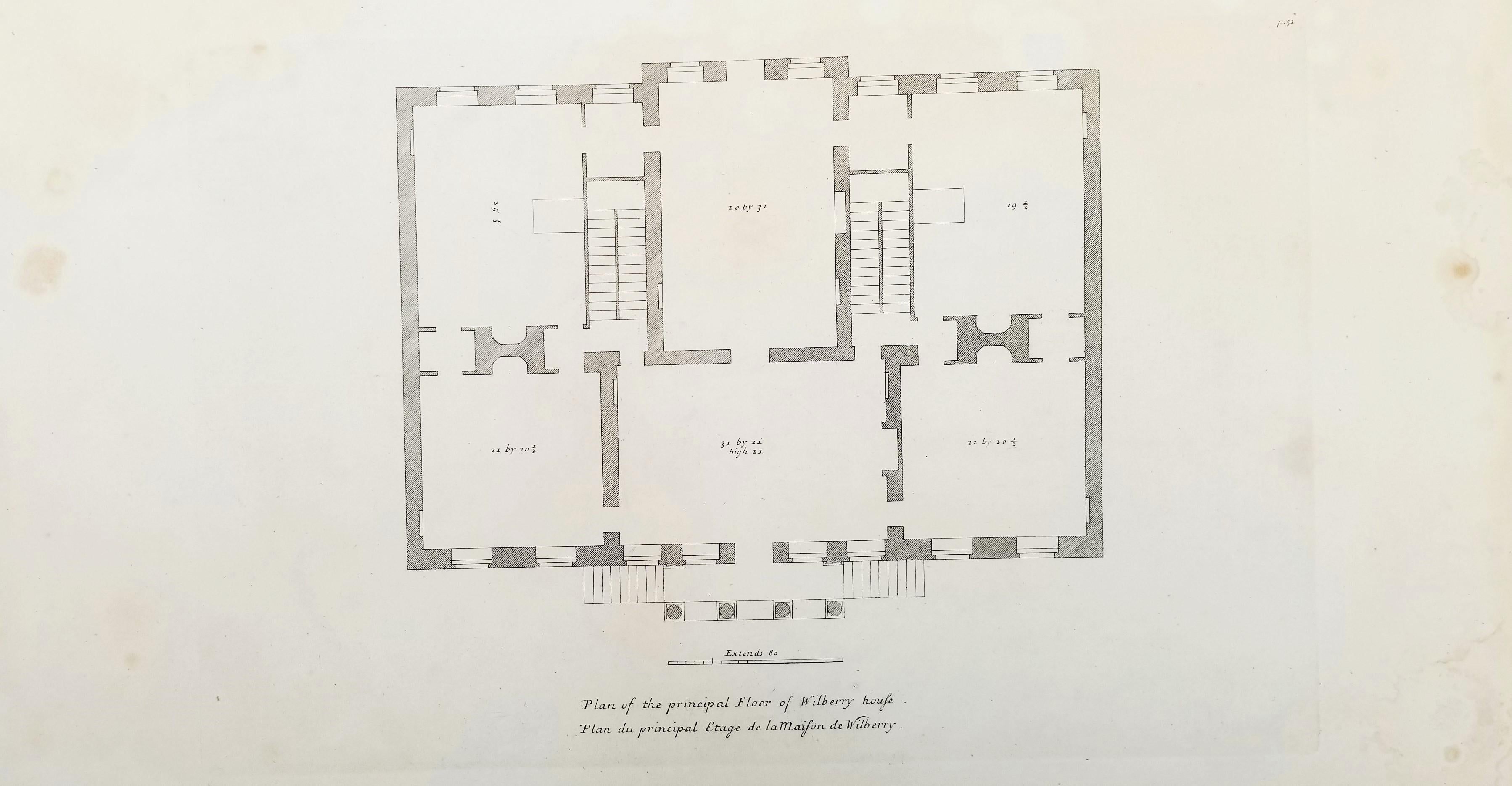 Set of Two Engravings from Campbell's 
