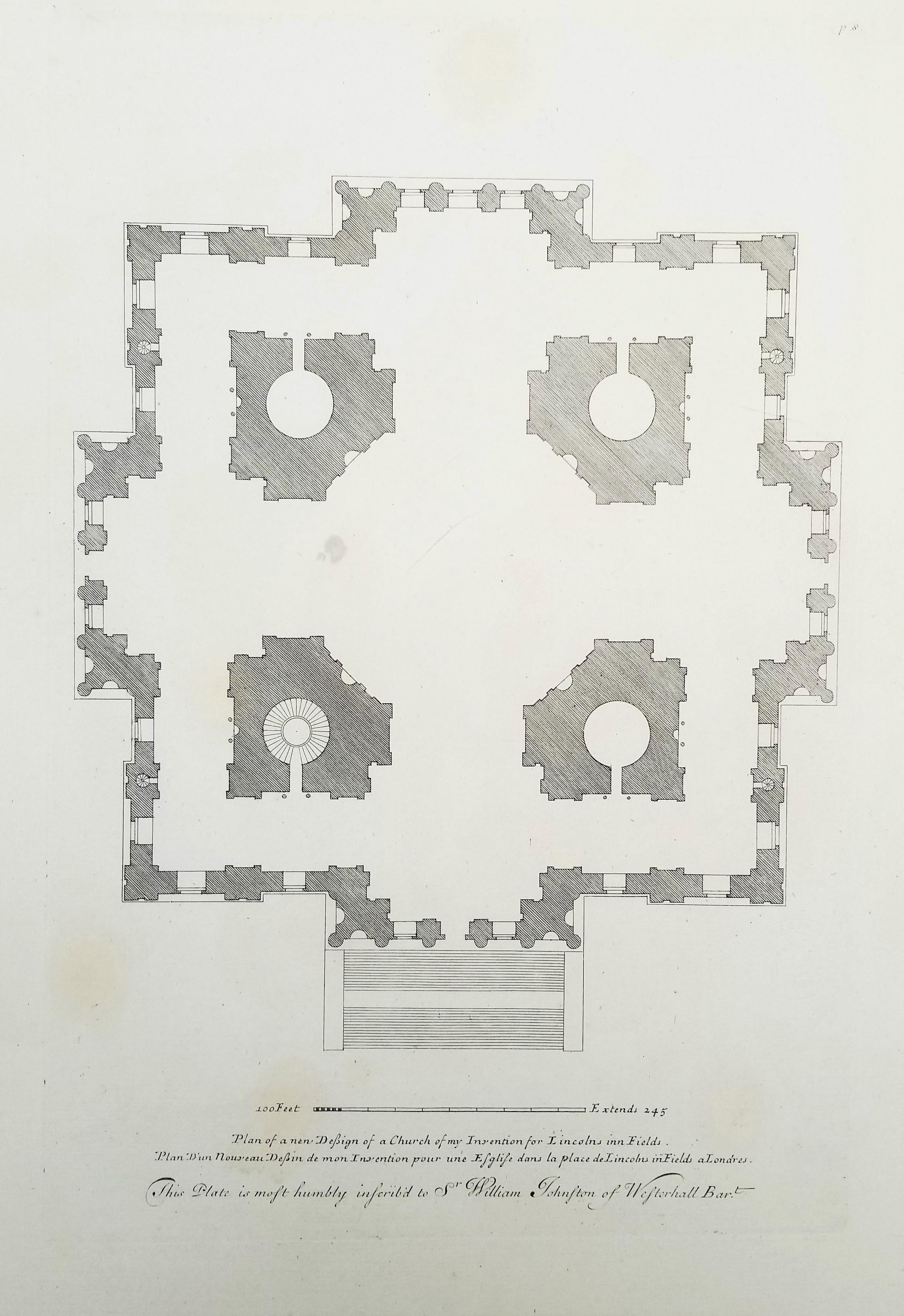 Set of Two Engravings from Campbell's 