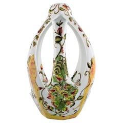 Colenbrander, Netherlands, Art Nouveau Vase in Crackled Ceramics, 1930s