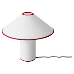 Used Colette ATD6, White & Merlot, Table Lamp for &Tradition