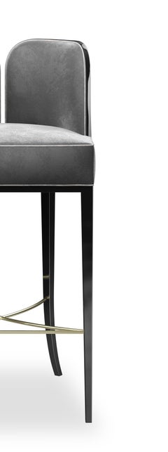 Colette Bar Chair by Memoir Essence