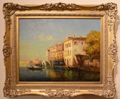 Oil Painting by Colette Bouvard "Venice, Evening"