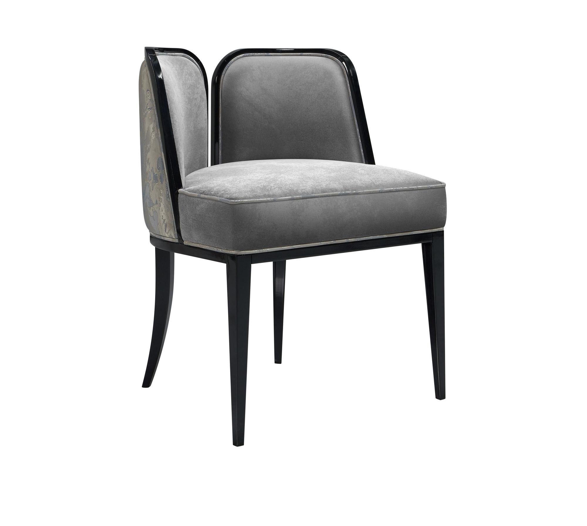 Portuguese Colette Dining Chair by Memoir Essence For Sale