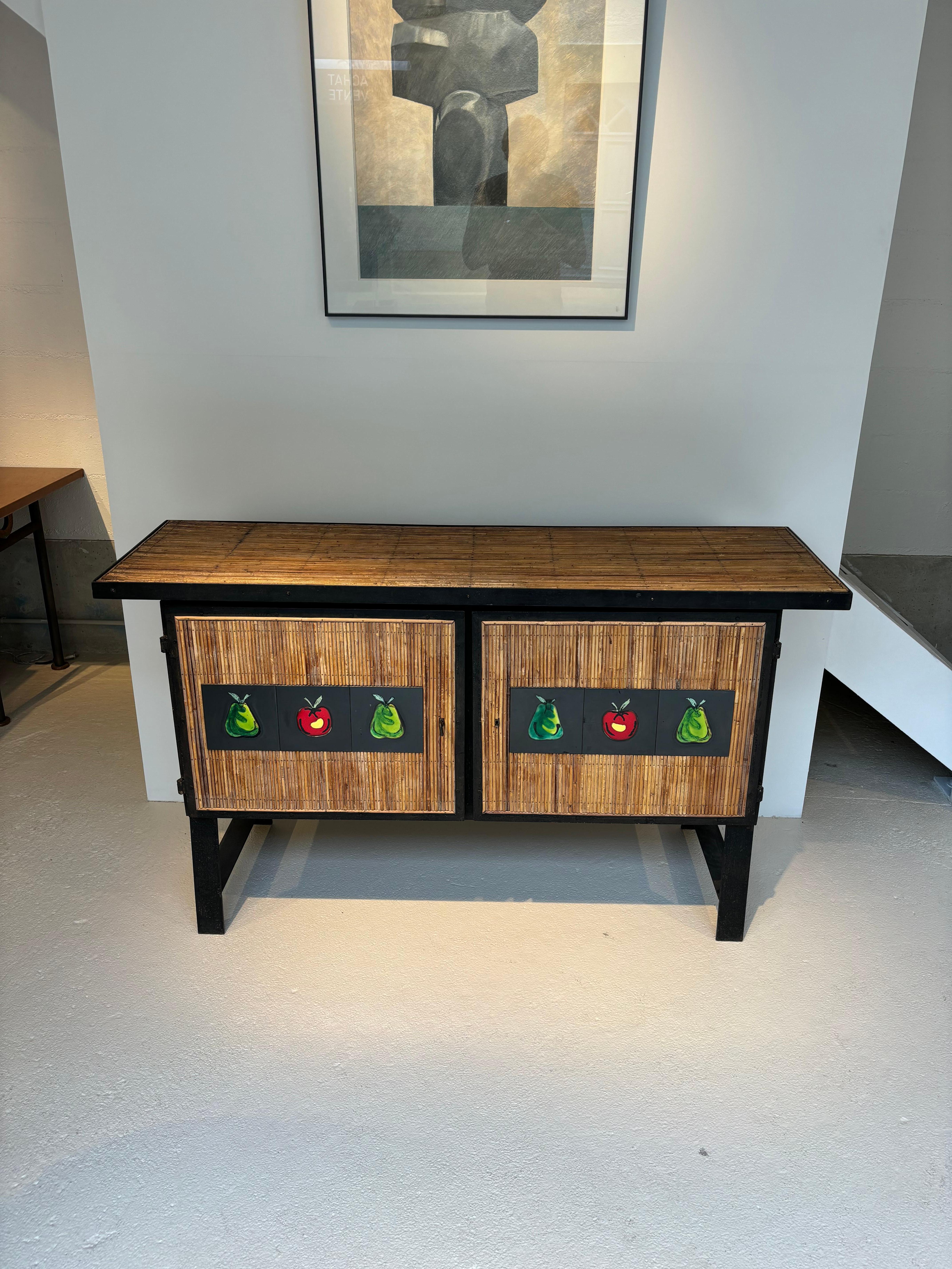 French Colette Gueden sideboard For Sale