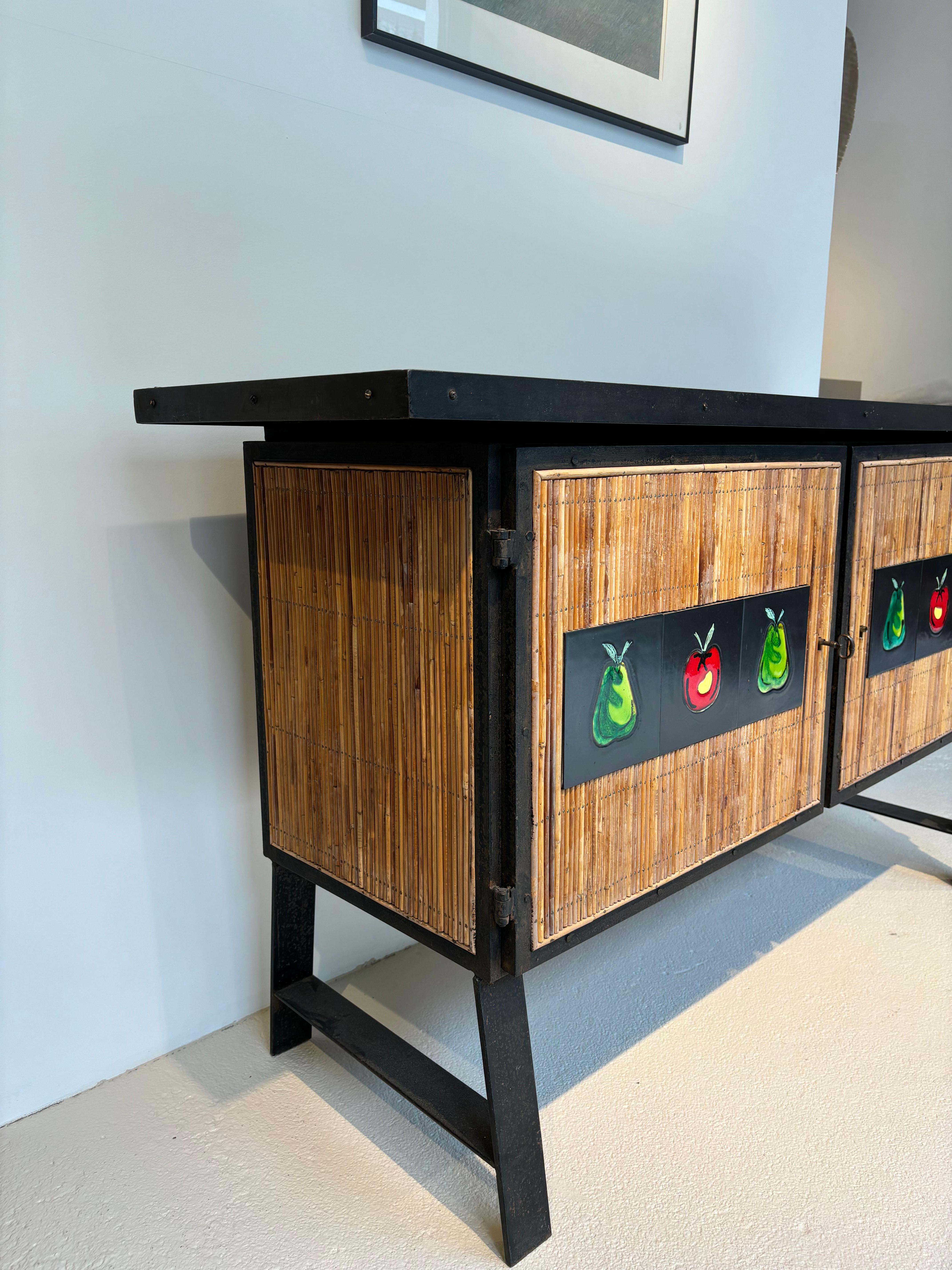 Mid-20th Century Colette Gueden sideboard For Sale