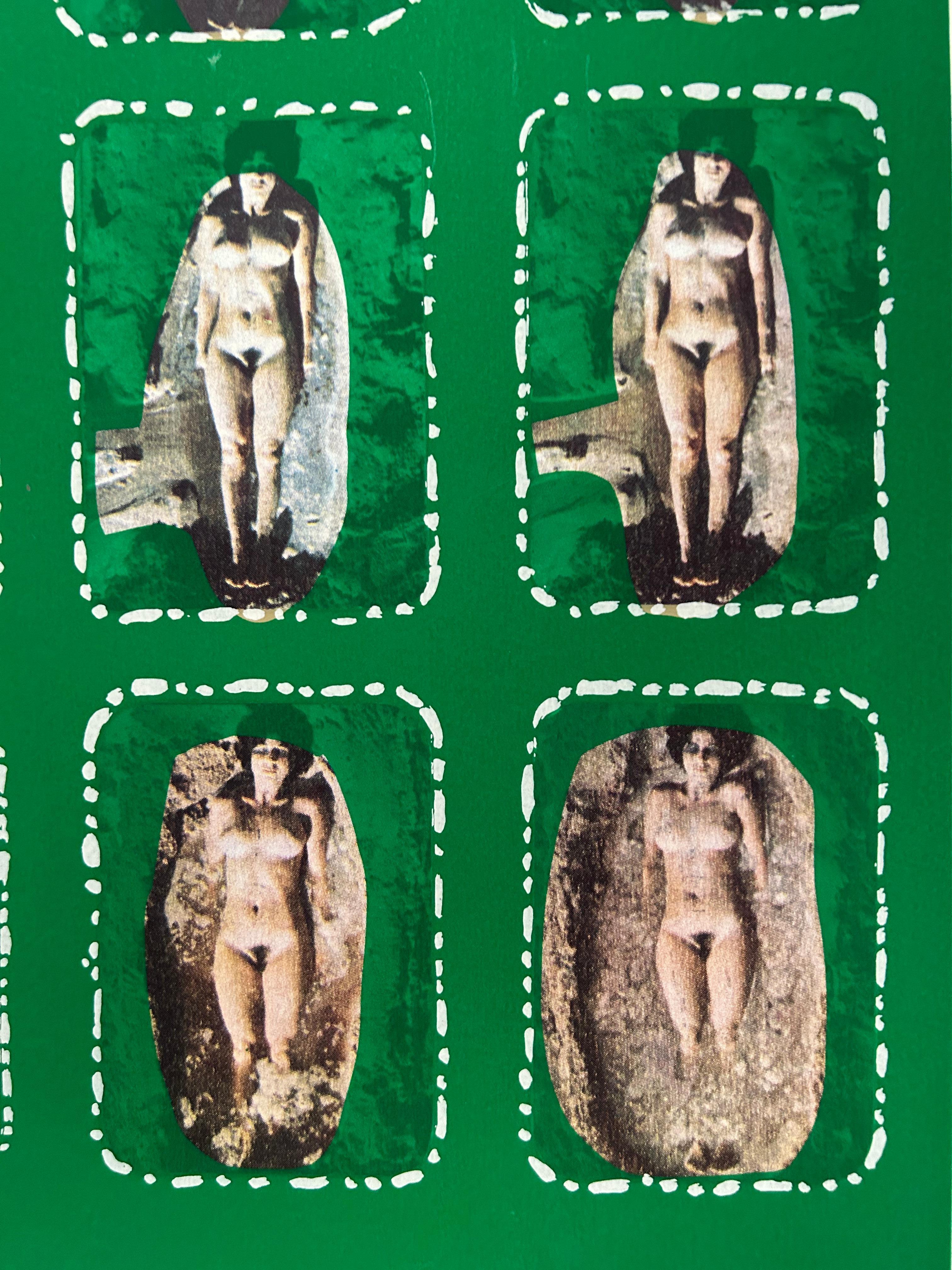 Colette Justine, Jamaikanisches Kool-Aid Körperteil Lithographie im Angebot 2